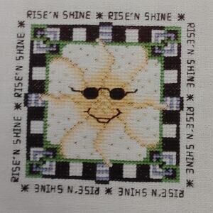 Black Swan Designs Rise 'N Shine Sun Cross Stitch Pattern